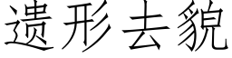 遗形去貌 (仿宋矢量字库)