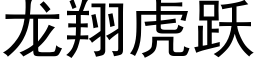 龙翔虎跃 (黑体矢量字库)