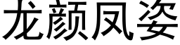 龍顔鳳姿 (黑體矢量字庫)